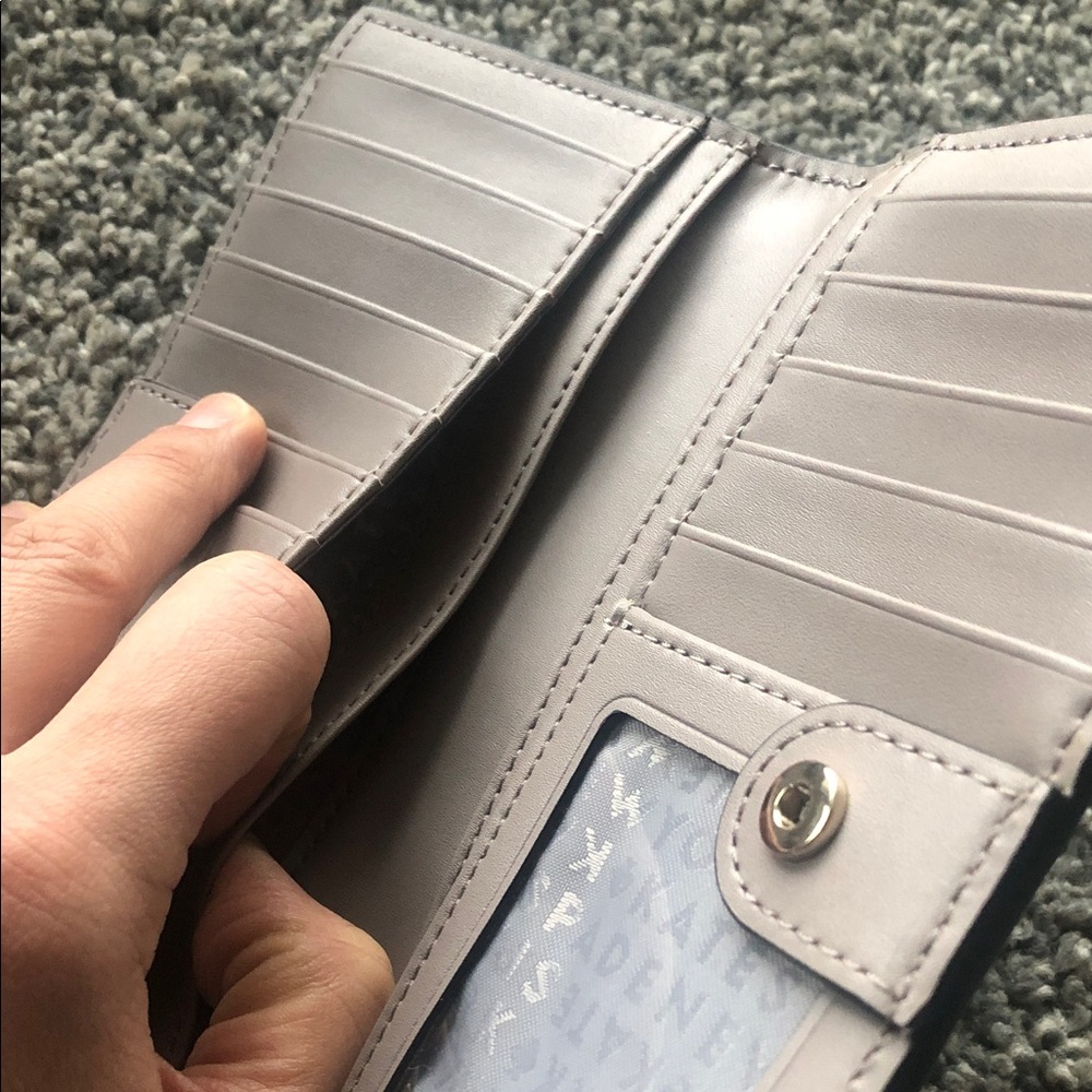 Kate Spade Gray Owl Key & Card Holder - Picture 7 of 7
